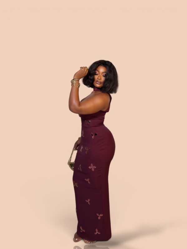 Envy Dress(Burgundy)