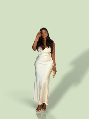 Ivory Cowl Maxi